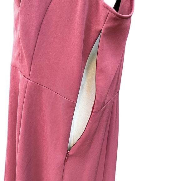 MM Lafleur - Burgundy Women's Dress - Size 16 - Picture 10 of 13